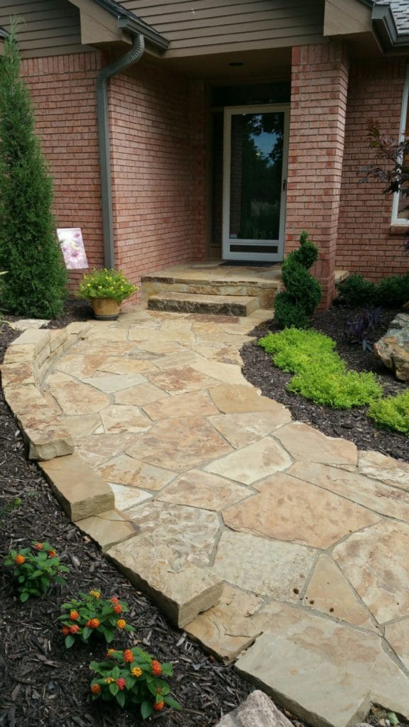 Black Hills Brown Patio Flagstone - Duro Rock Supply Co